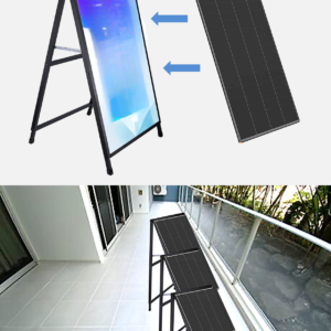 Solar Panel Folding Portable Stand