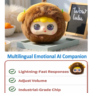 AI Plush Robot ChatGPT Interaction - Capybara