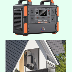 Solar Portable Power Station - 1200 Watts